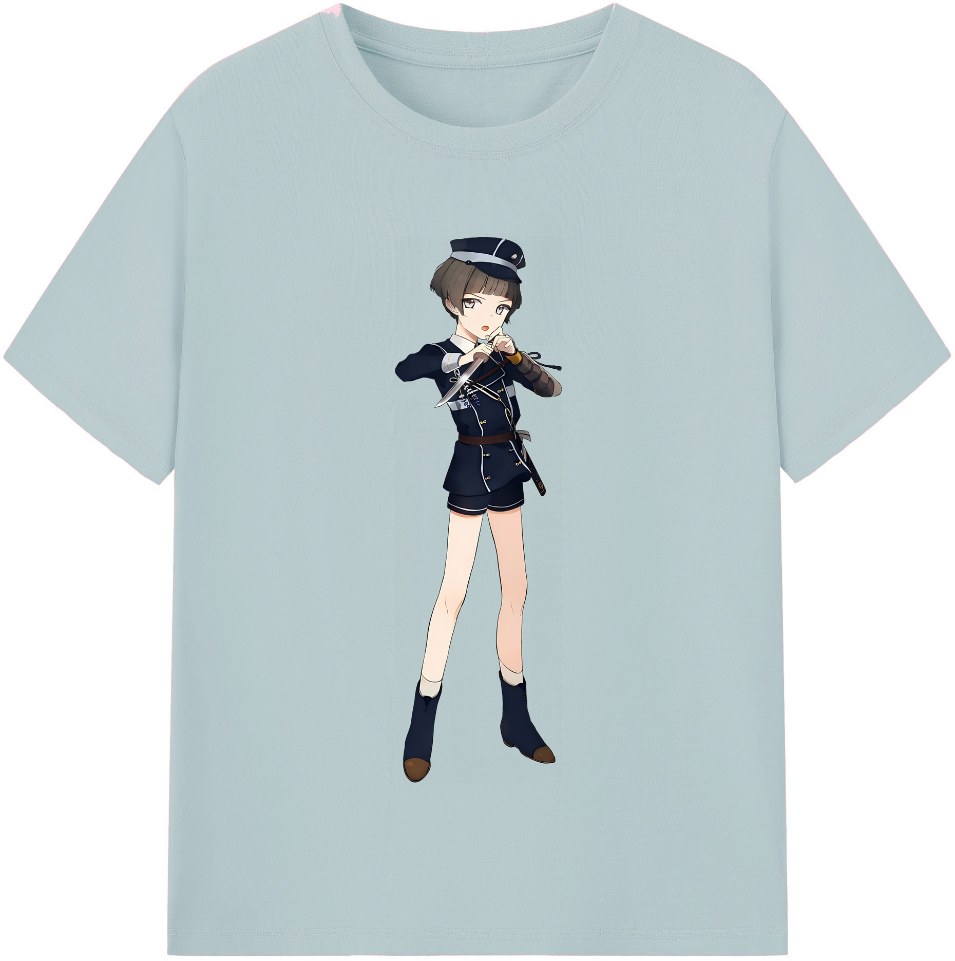 （画像用） 刀剣乱舞 Touken Ranbu 綿100％半袖Tシャツ（フロントプリント）